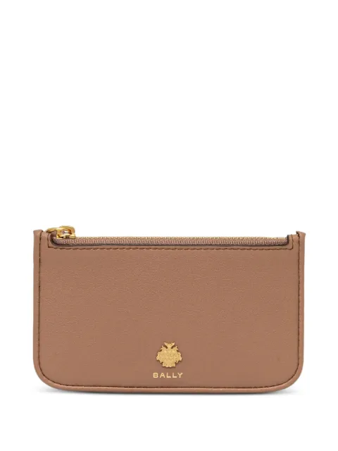 Bally zip logo cardholder