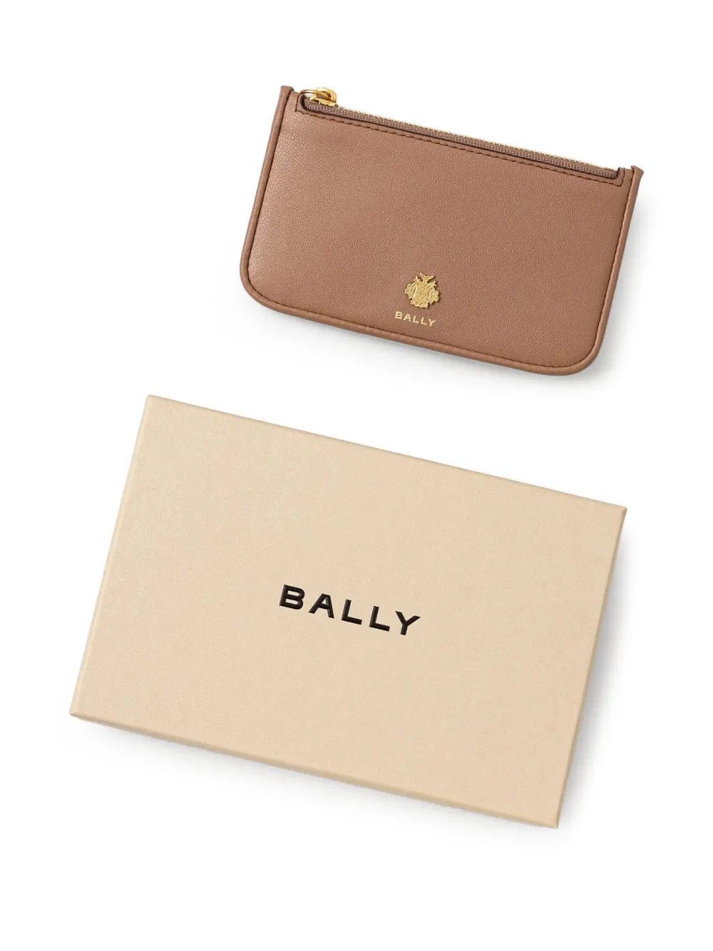 Bally Pasjeshouder met logo Bruin