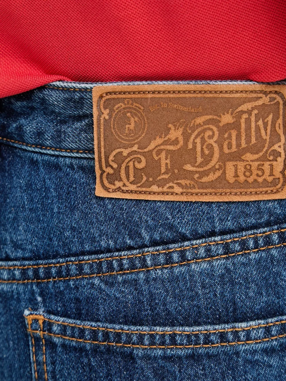 Bally Jeans met vijf zakken Blauw