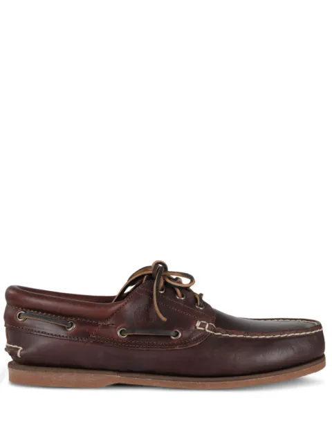 Timberland leather boat shoes