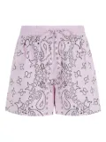 Essentiel Antwerp paisley print shorts - Pink