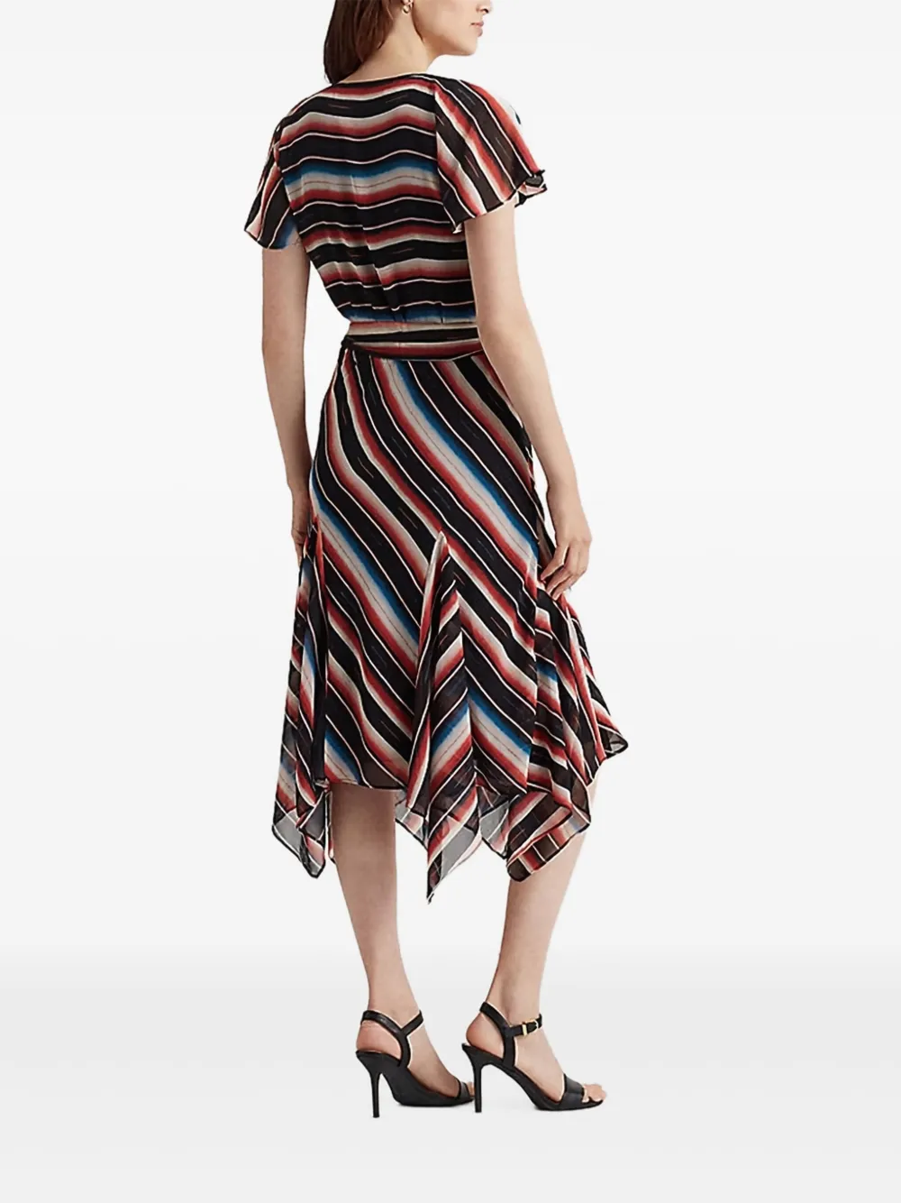 Lauren Ralph Lauren Gestreepte jurk - Blauw