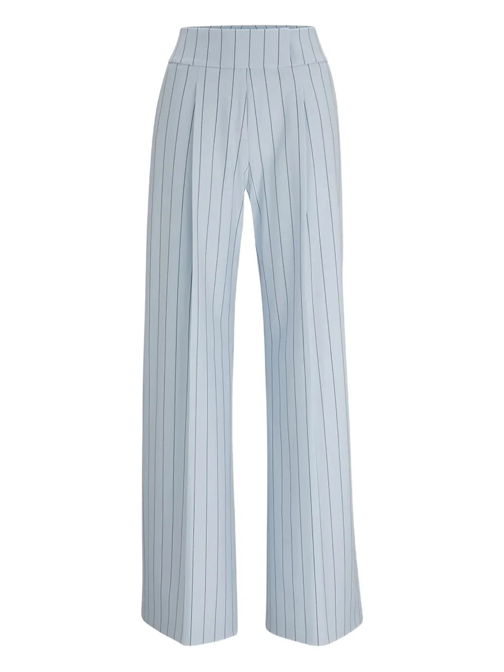 striped wide-leg trousers