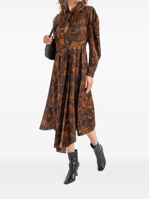 BOSS floral-print dress