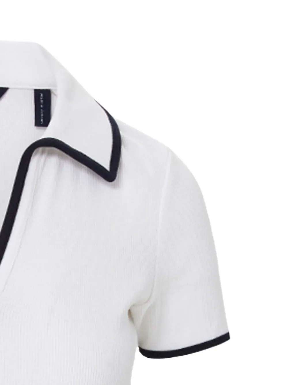 Veronica Beard Katoenen polotop Wit