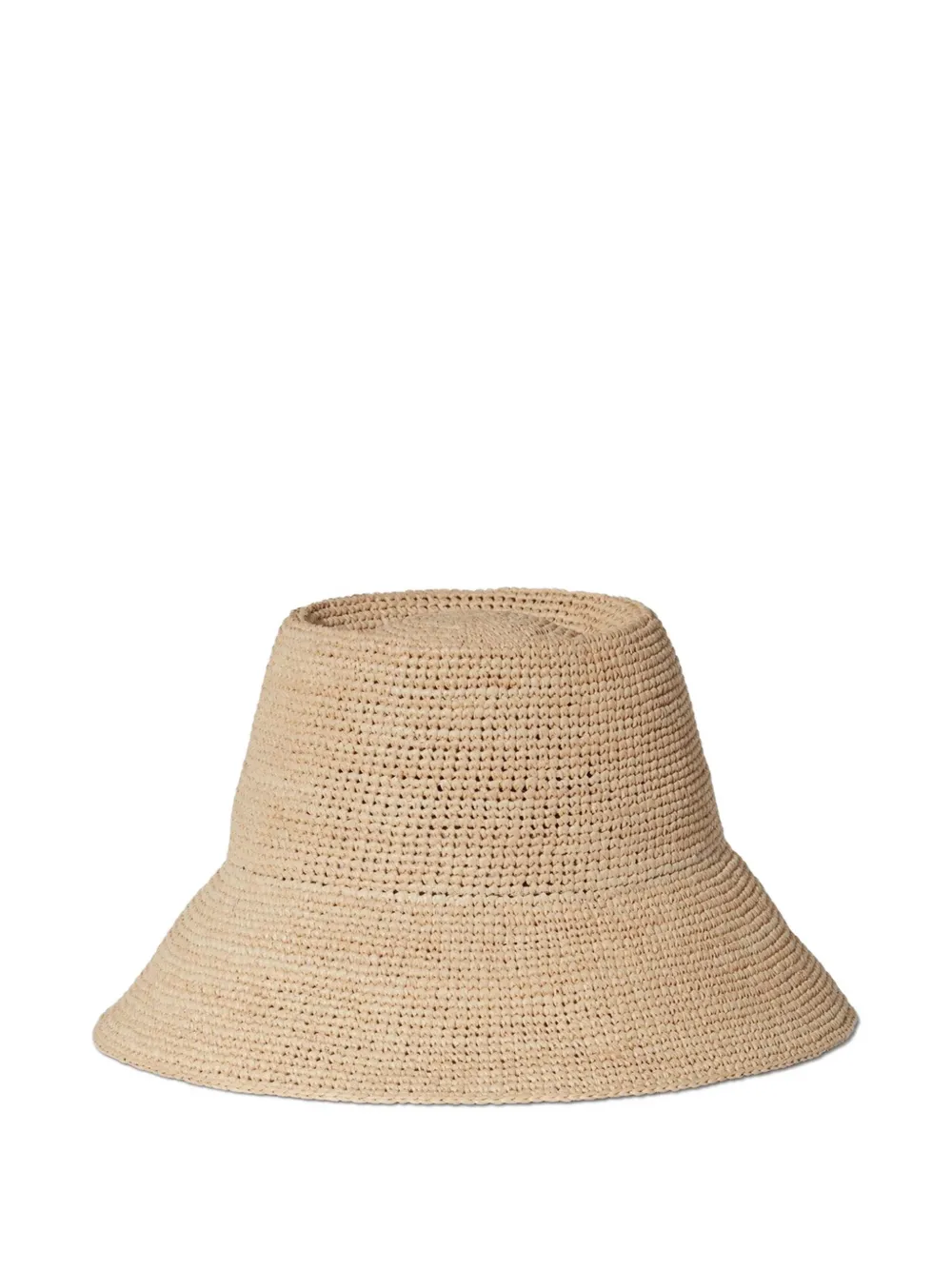Janessa Leone Dropped-brim Hat In Neutral