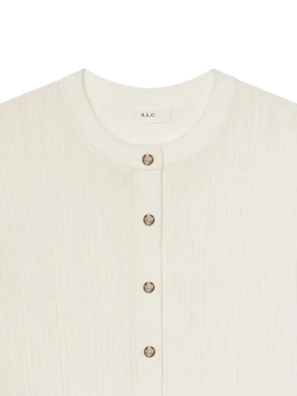 A.L.C. button-front ribbed cardigan | T-Shirts & Jersey Shirts | Image 2