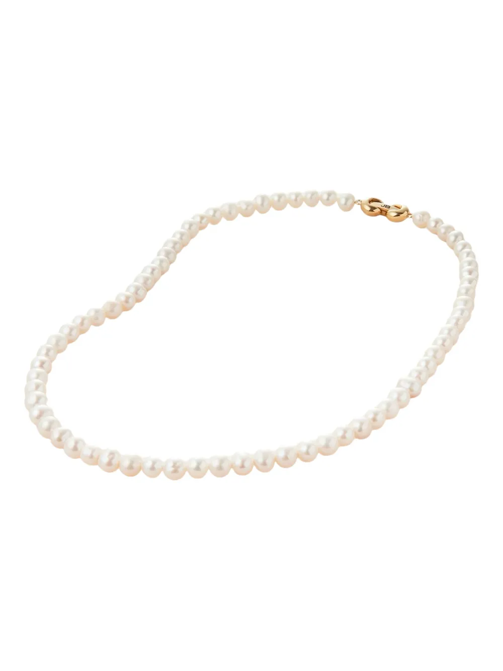pearl-embellished necklace