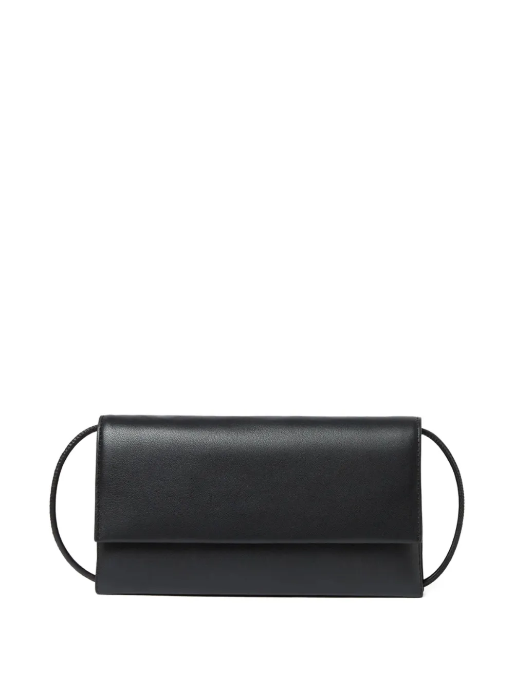 Loeffler Randall Charlee flap top-handle clutch bag Zwart