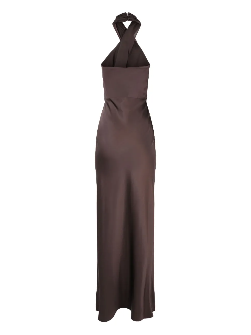 Veronica Beard halter-neck cross-front maxi dress | Evening Dresses | Image 2