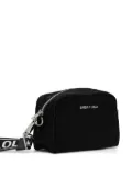 Bimba y Lola branded-strap cross body bag - Black