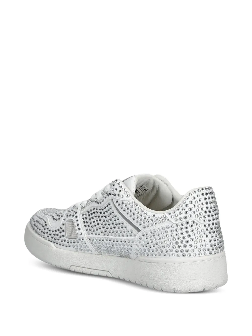Crime London crystal-embellished sneakers White