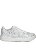 Crime London crystal-embellished sneakers - White
