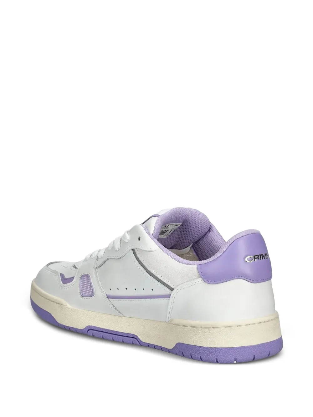 Crime London embroidered-logo sneakers White