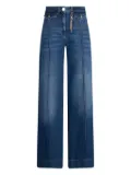 LIU JO ironed-pleat jeans - Blue