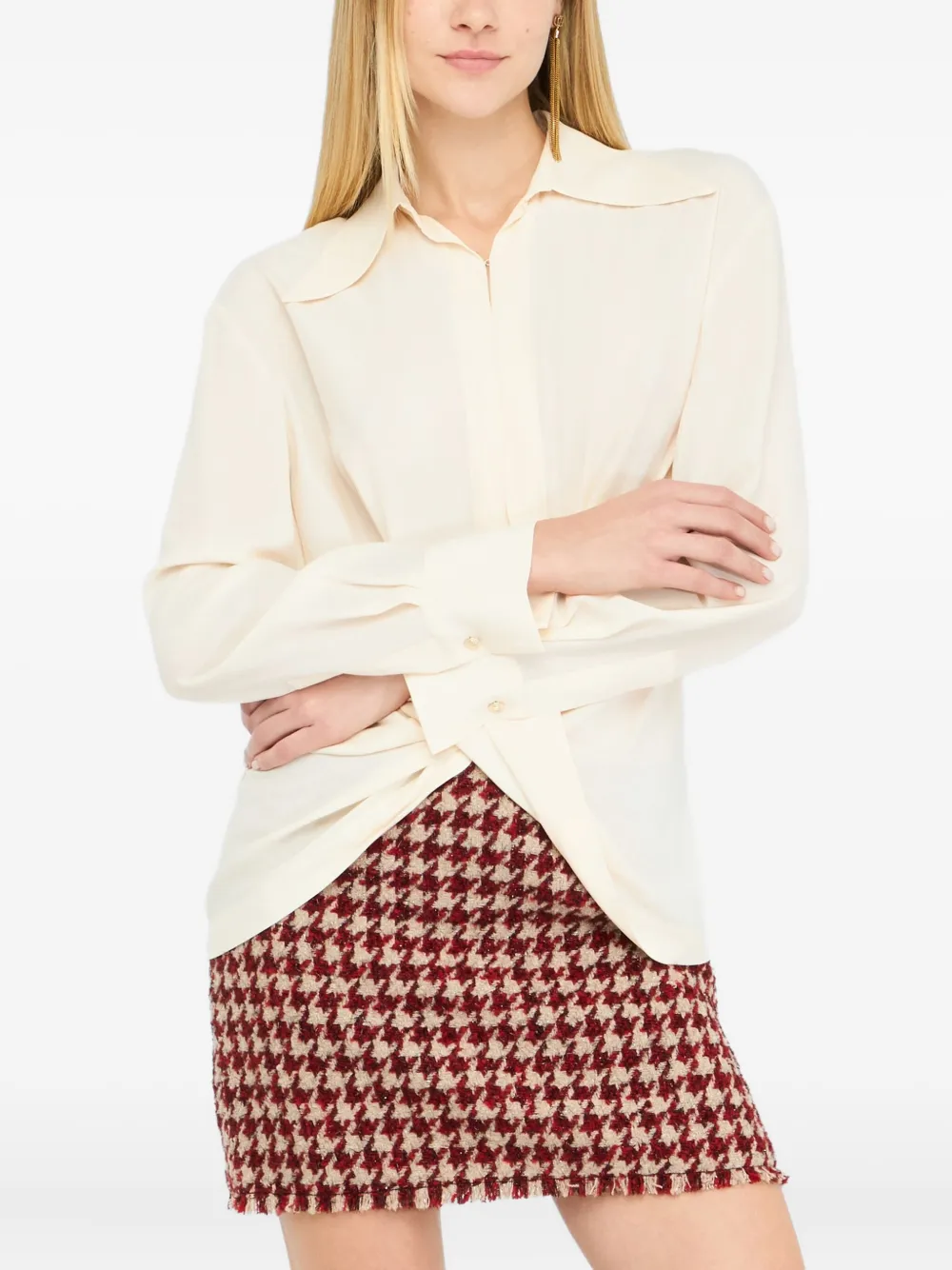 LIU JO Blouse met lange mouwen Beige