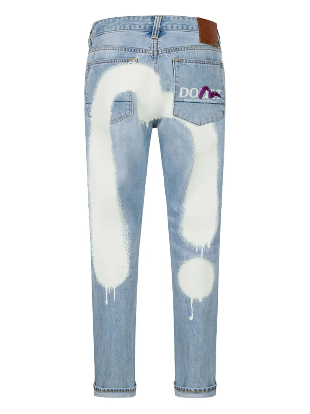 EVISU spray-paint jeans | Regular & Straight-Leg Jeans | Image 2