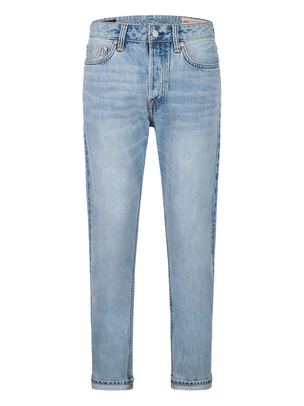 EVISU spray-paint jeans | Blue | Image 1
