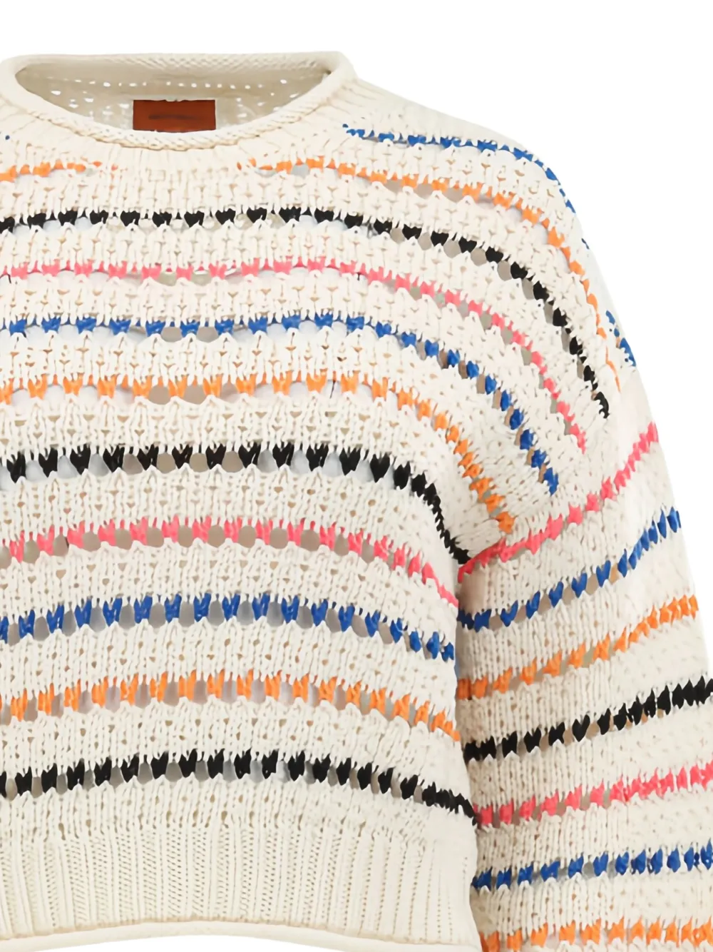 MOTHER bell-sleeve striped sweater | Knitted Sweaters | Image 2
