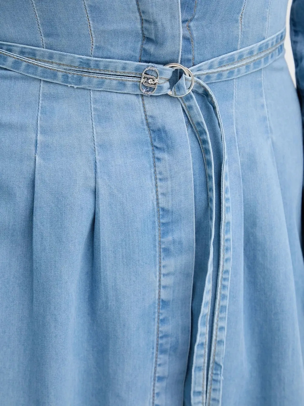 LIU JO Mini-shiftjurk van denim stof Blauw