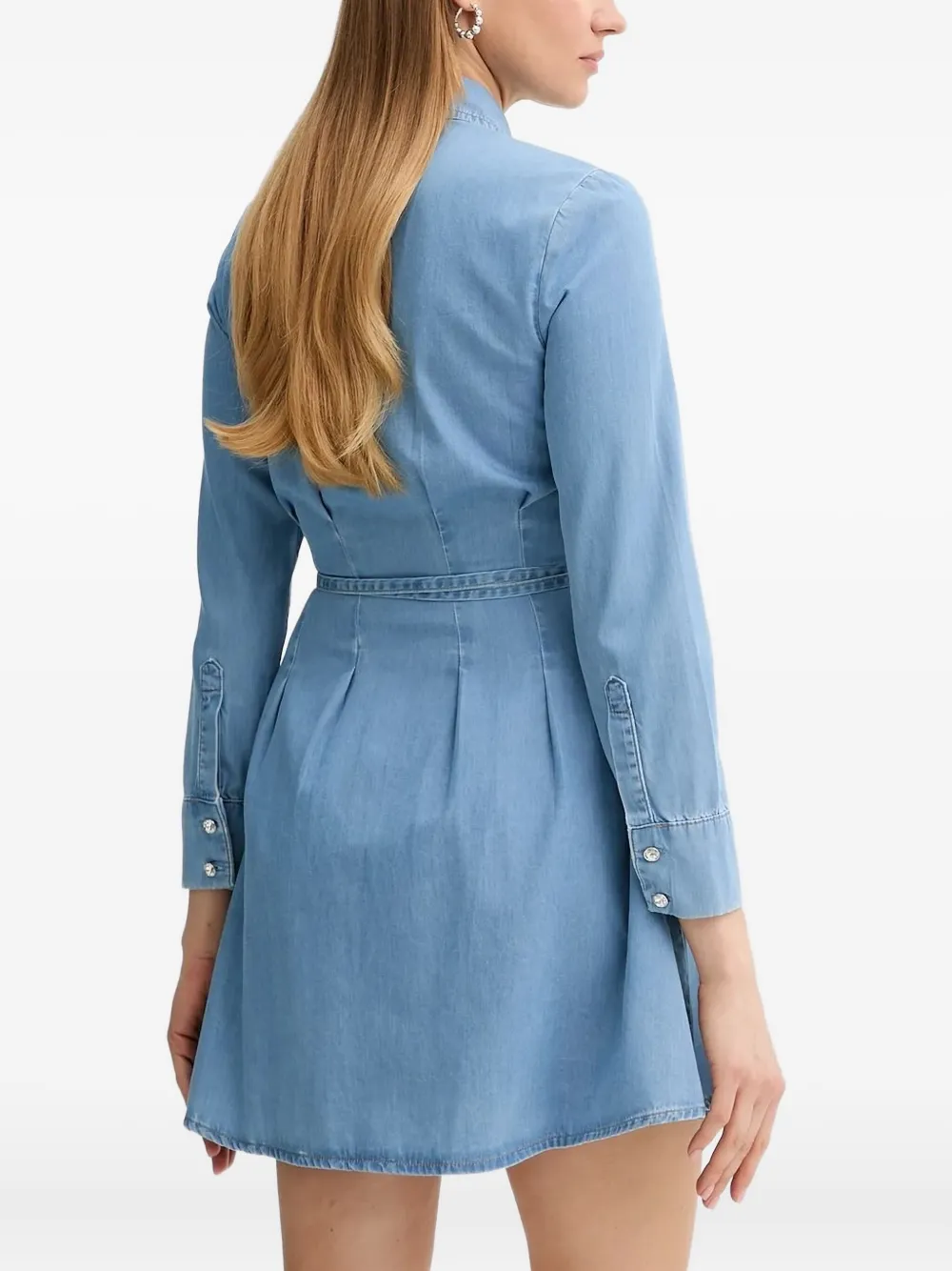 LIU JO Mini-shiftjurk van denim stof Blauw