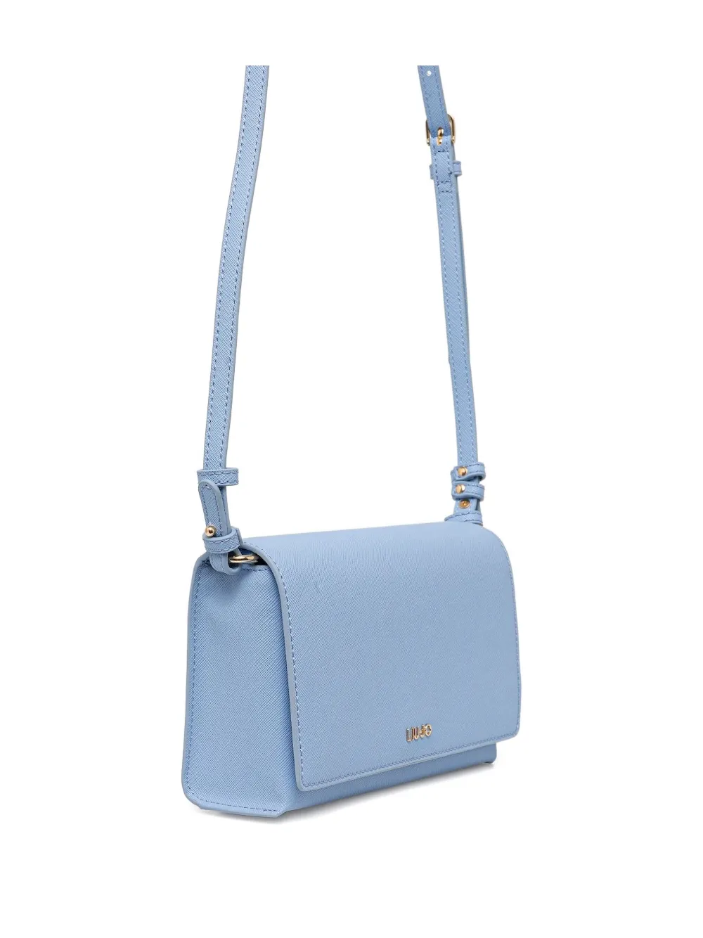Liu •jo Textured Shoulder Bag In Blue