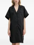 LIU JO button-fastening belted shirt dress - Black