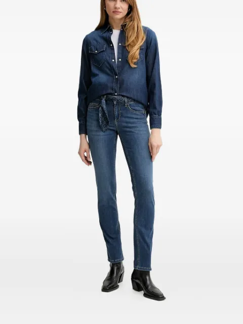 LIU JO Jeans mit Logo-Schild