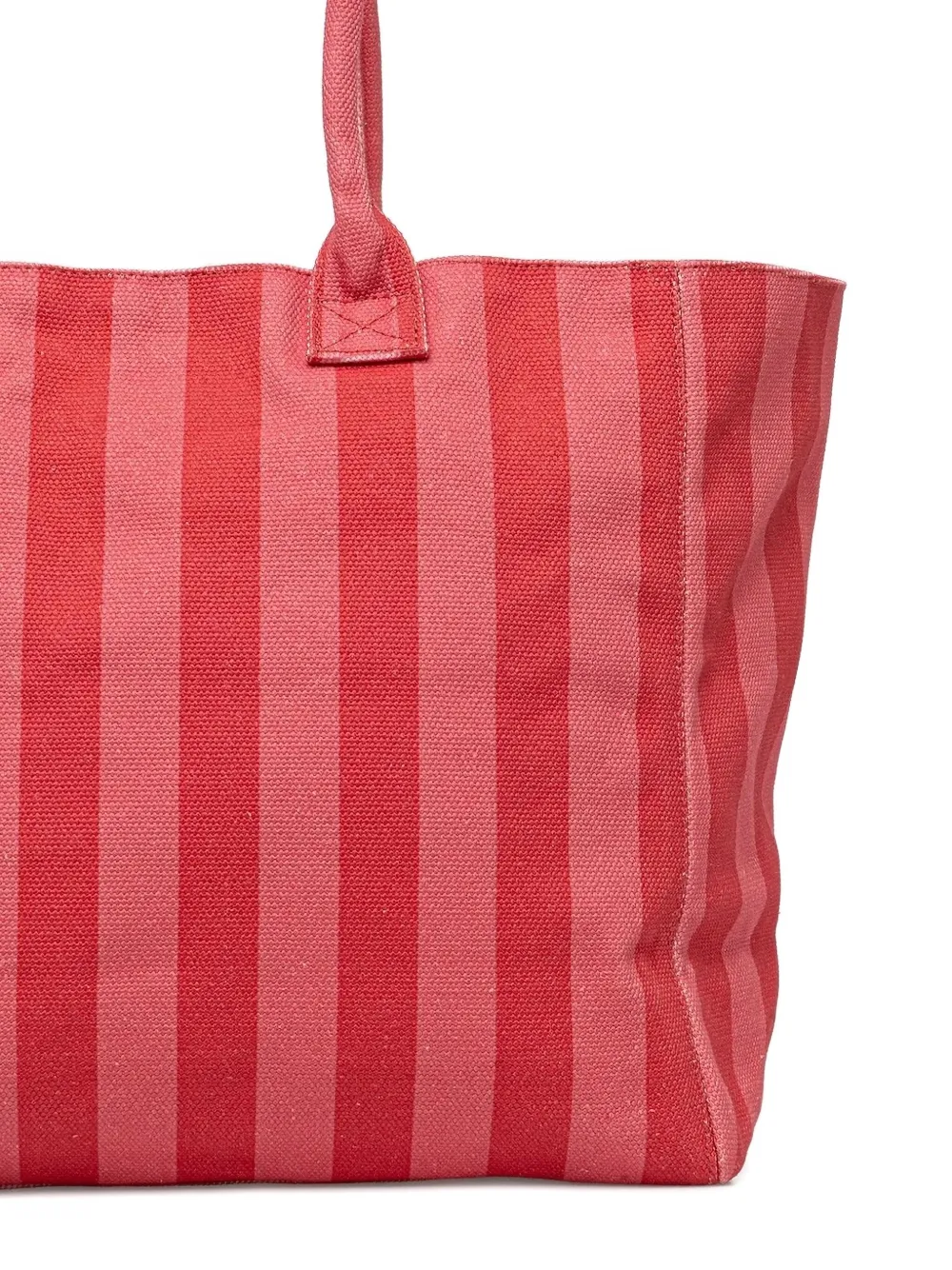 LIU JO striped logo-patch beach bag | Image 2