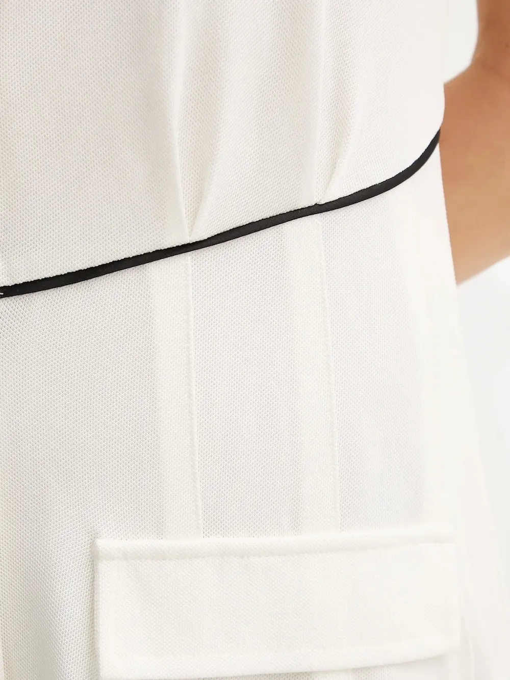 LIU JO collar-detail button-up mini dress Beige