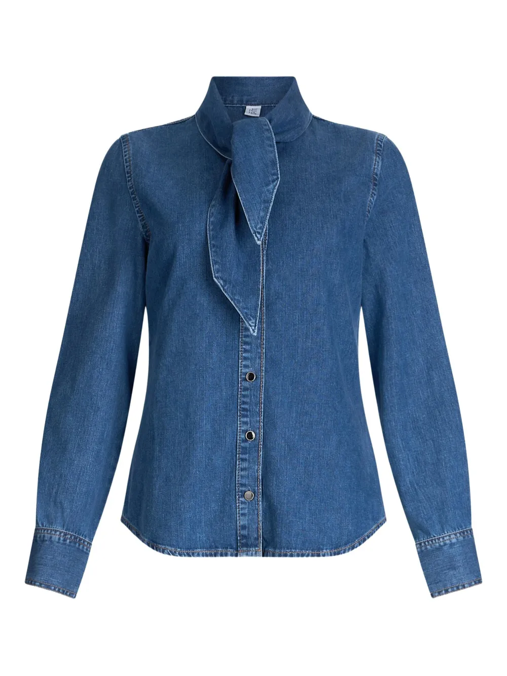 LIU JO Denim blouse Blauw