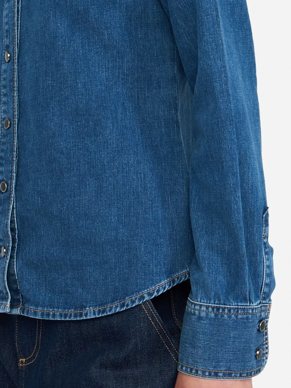 LIU JO Denim blouse Blauw