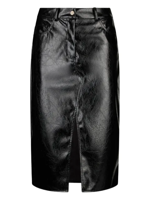 LIU JO front-slit midi skirt
