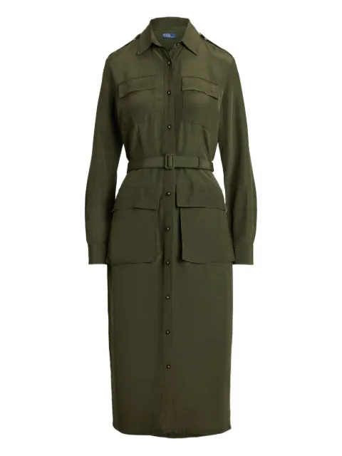 Polo Ralph Lauren button-up shirt midi dress