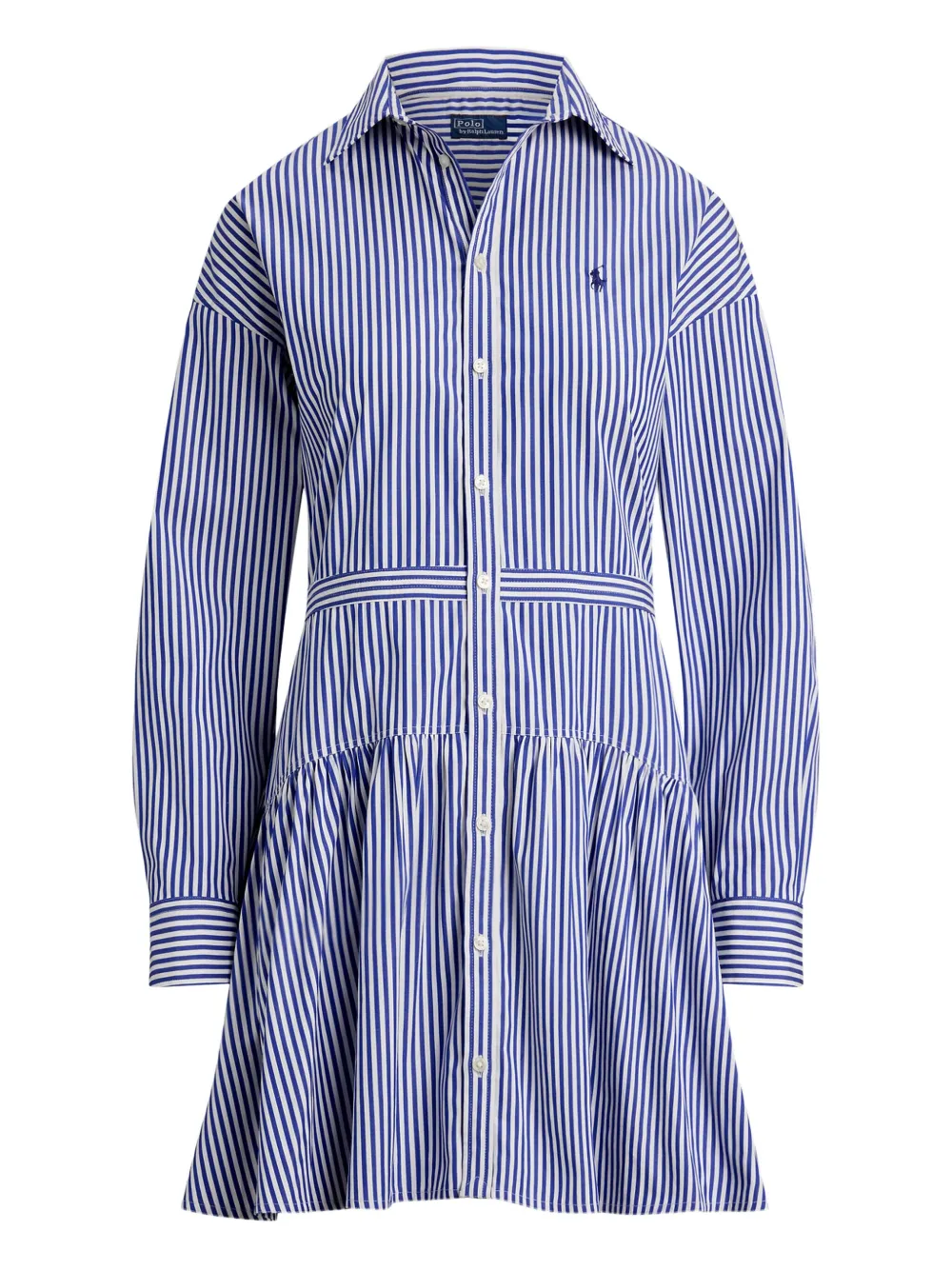 Polo Ralph Lauren Button-up blousejurk Blauw