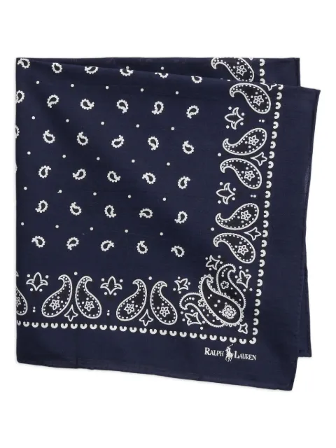 Polo Ralph Lauren paisley print bandana scarf