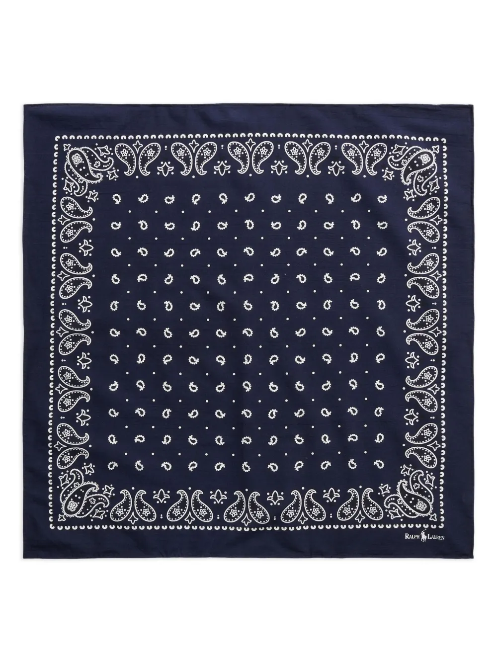 Polo Ralph Lauren Bandana sjaal met paisley-print Blauw