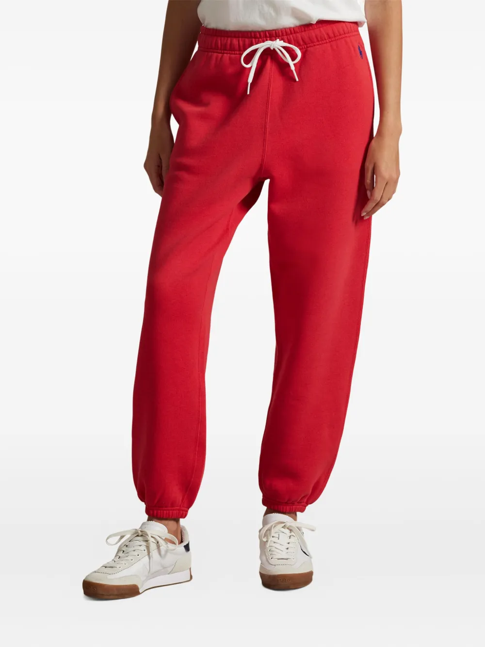 Polo Ralph Lauren Trainingsbroek met toelopende pijpen Rood