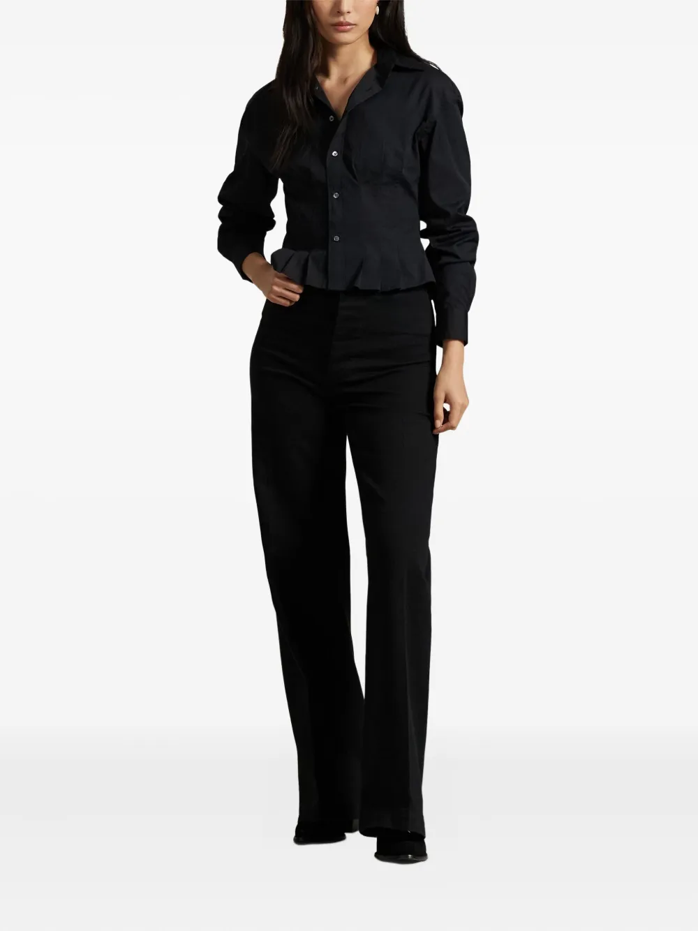 Polo Ralph Lauren long-sleeve pleated shirt | Shirts | Image 2