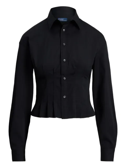 Polo Ralph Lauren long-sleeve pleated shirt