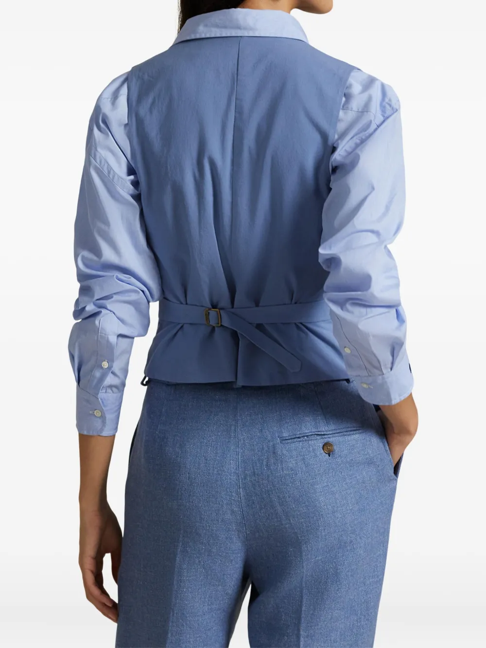 Polo Ralph Lauren Gilet met knopen Blauw