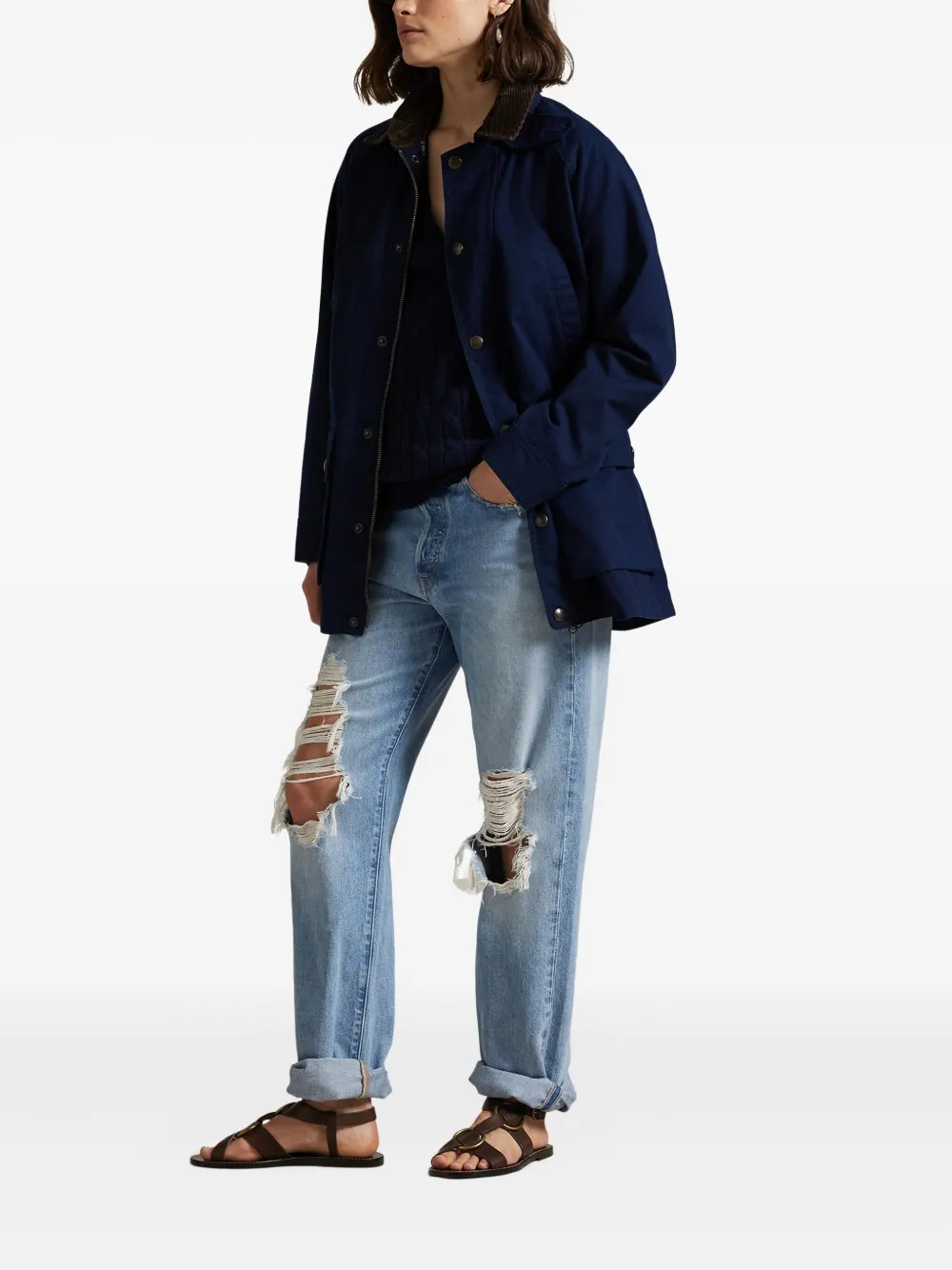 Polo Ralph Lauren corduroy-collar field jacket | Oversized Jackets | Image 2