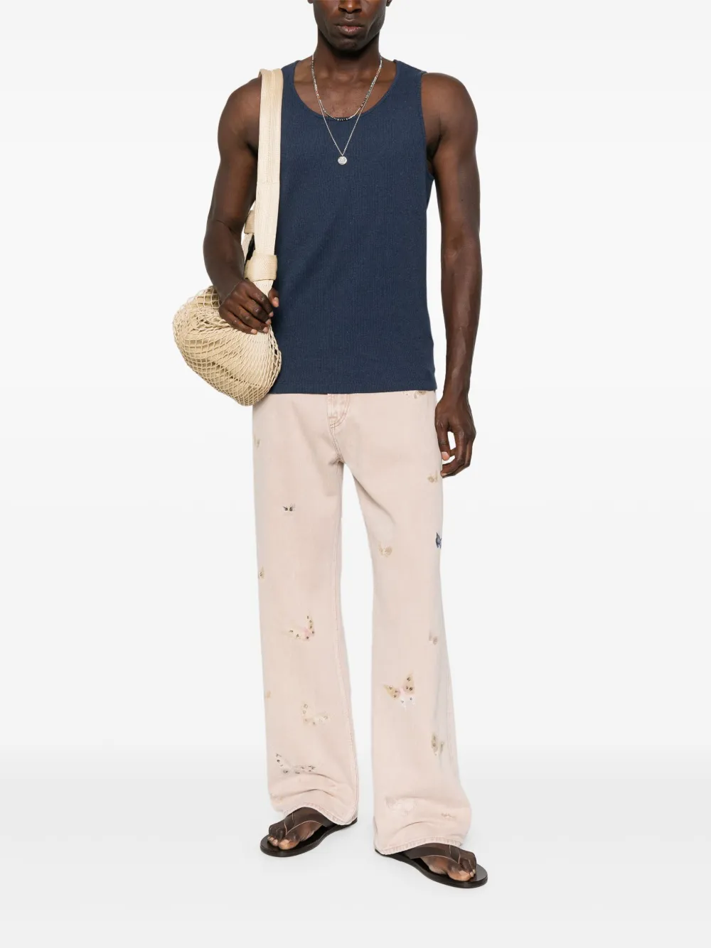 HOME CORE ribbed tank top | Vests & Tank Tops | Image 2