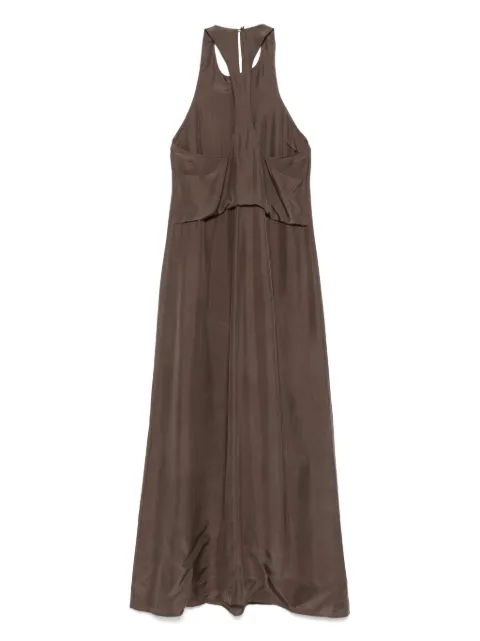 Alysi silk midi dress