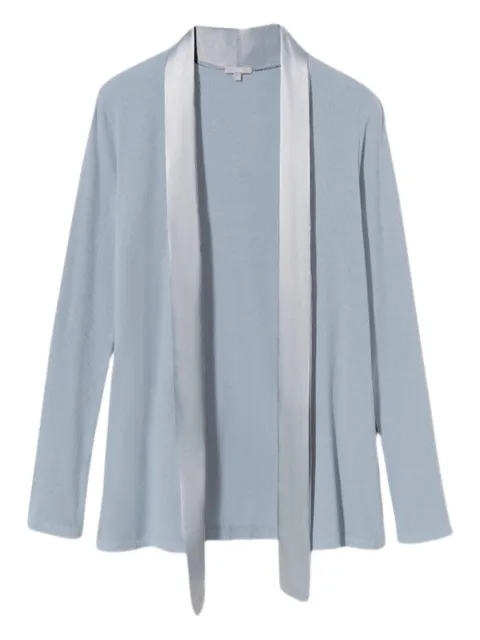 PJ Harlow Dreamwear Shelby Jacke mit Satinbesatz