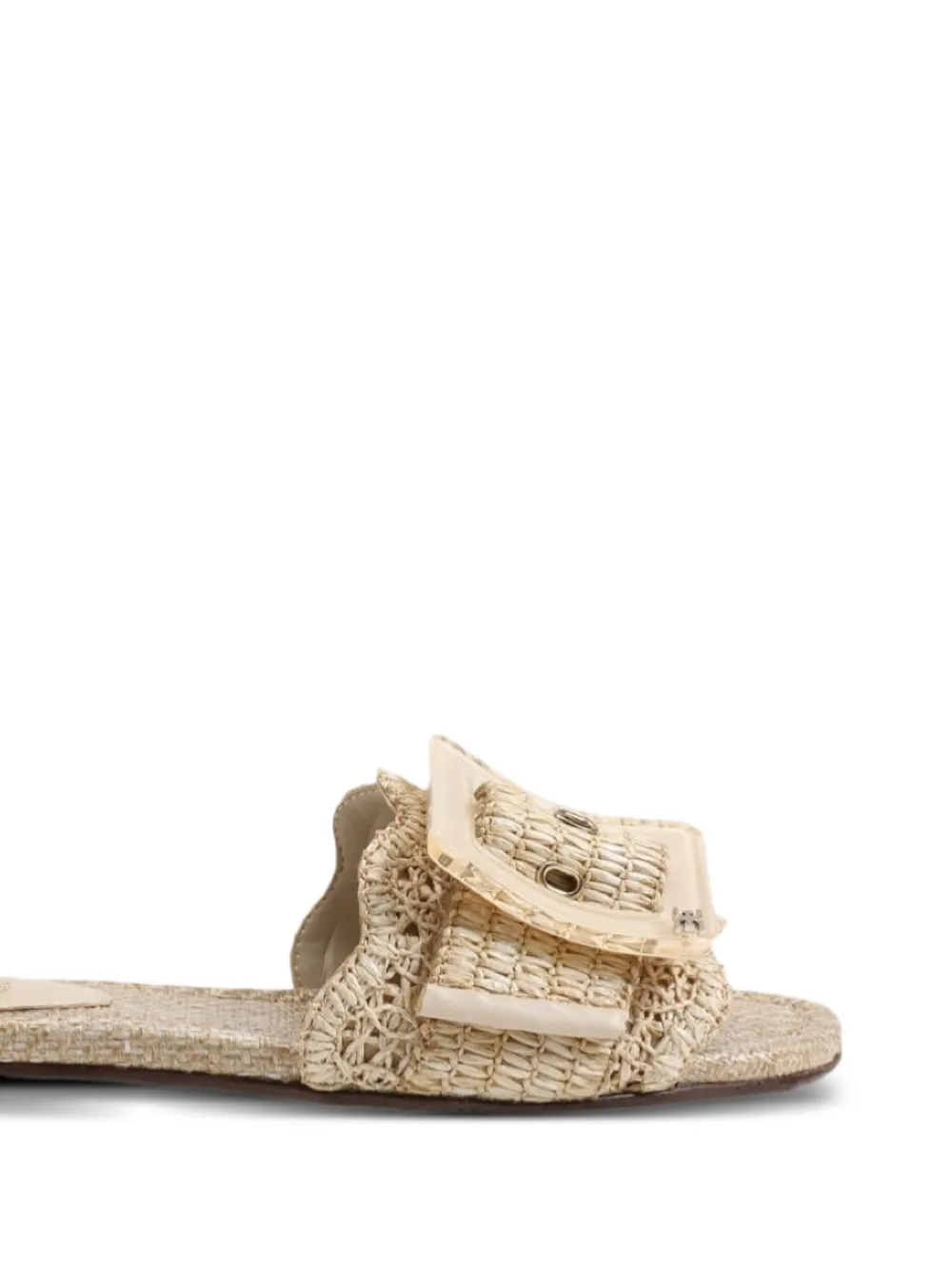 Sam Edelman Bambi sandalen met gesp Natural 250