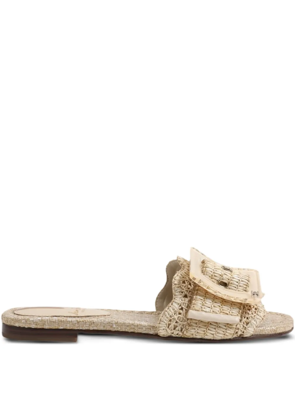 Sam Edelman Bambi sandalen met gesp Natural 250