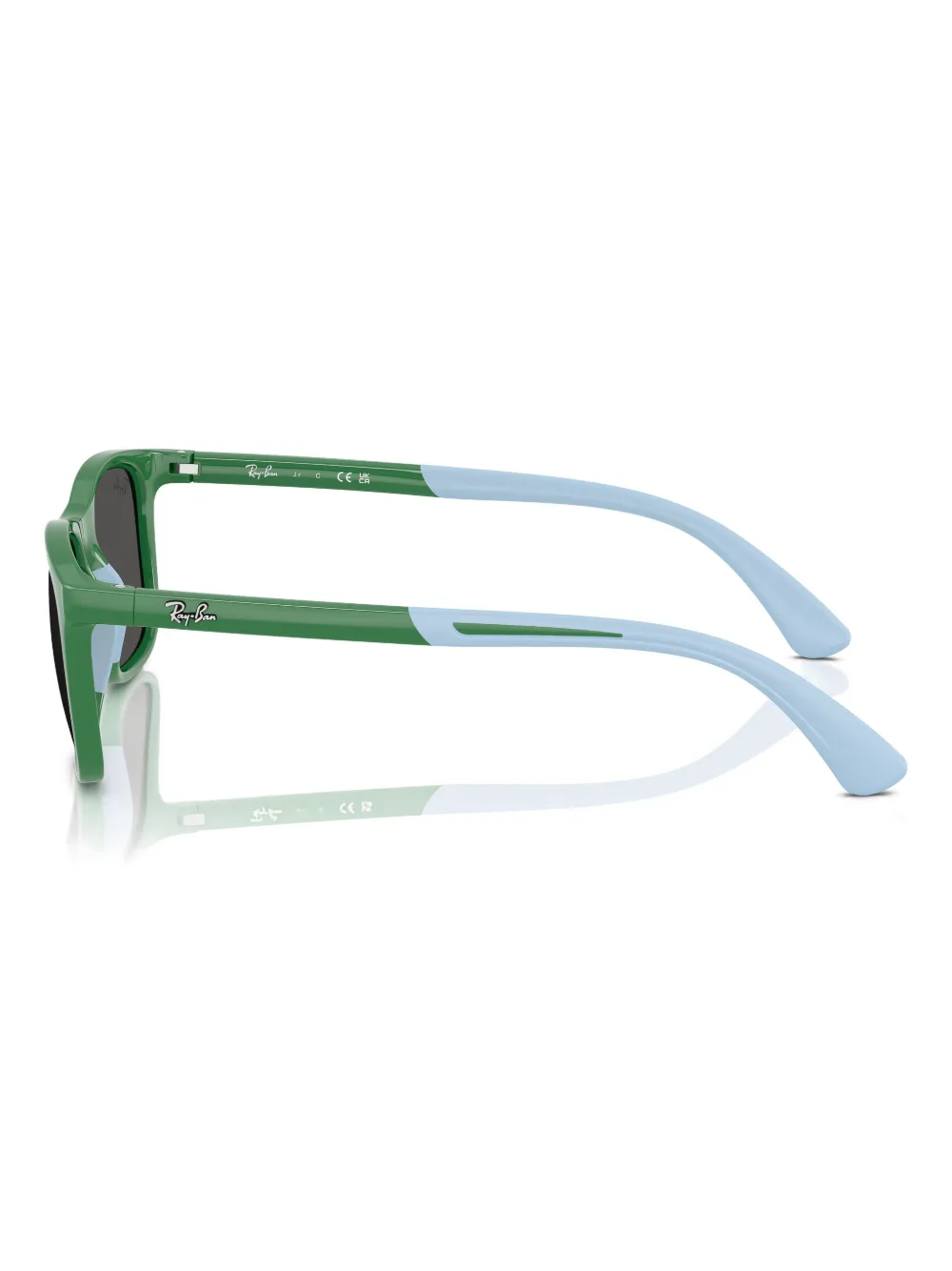 RAY-BAN JUNIOR RB9077S square-frame sunglasses Groen