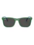 RAY-BAN JUNIOR RB9077S square-frame sunglasses - Green