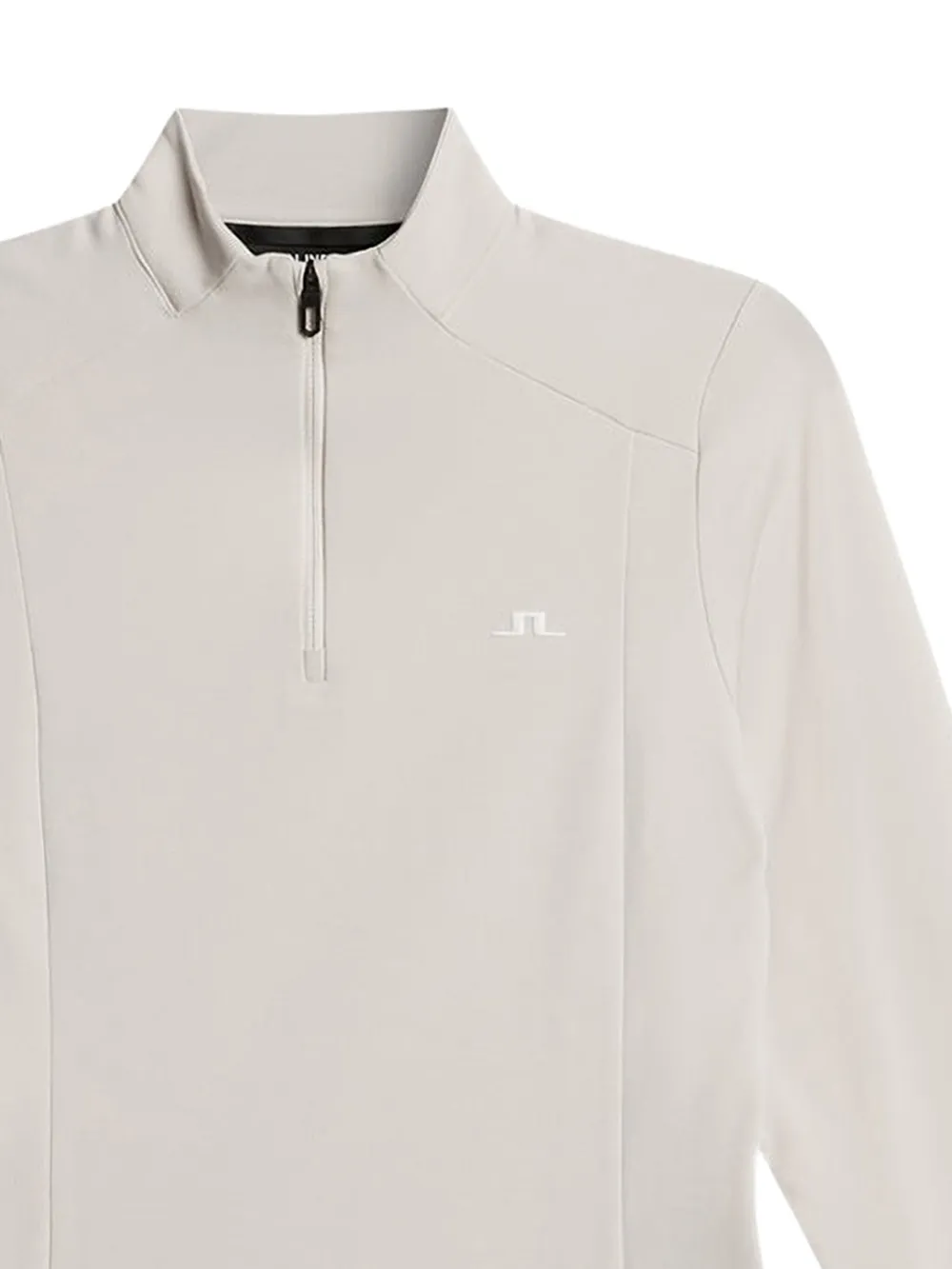 J.Lindeberg Top met halve rits Beige